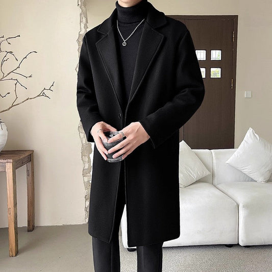 Men's Elegant Wool Winter Coat