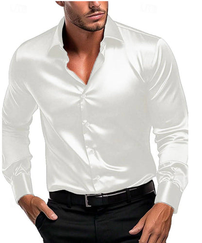 Men's Elegant and Timeless Silk Shirt Eloura-Moda
