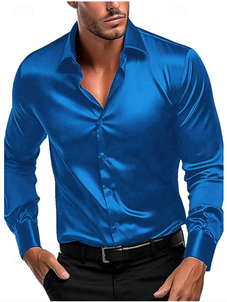 Men's Elegant and Timeless Silk Shirt Eloura-Moda