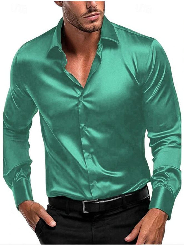 Men's Elegant and Timeless Silk Shirt Eloura-Moda