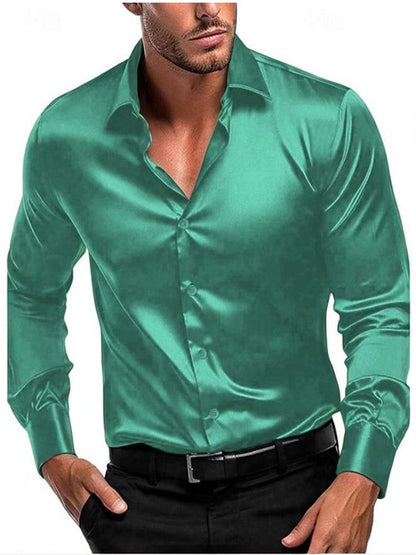 Men's Elegant and Timeless Silk Shirt Eloura-Moda
