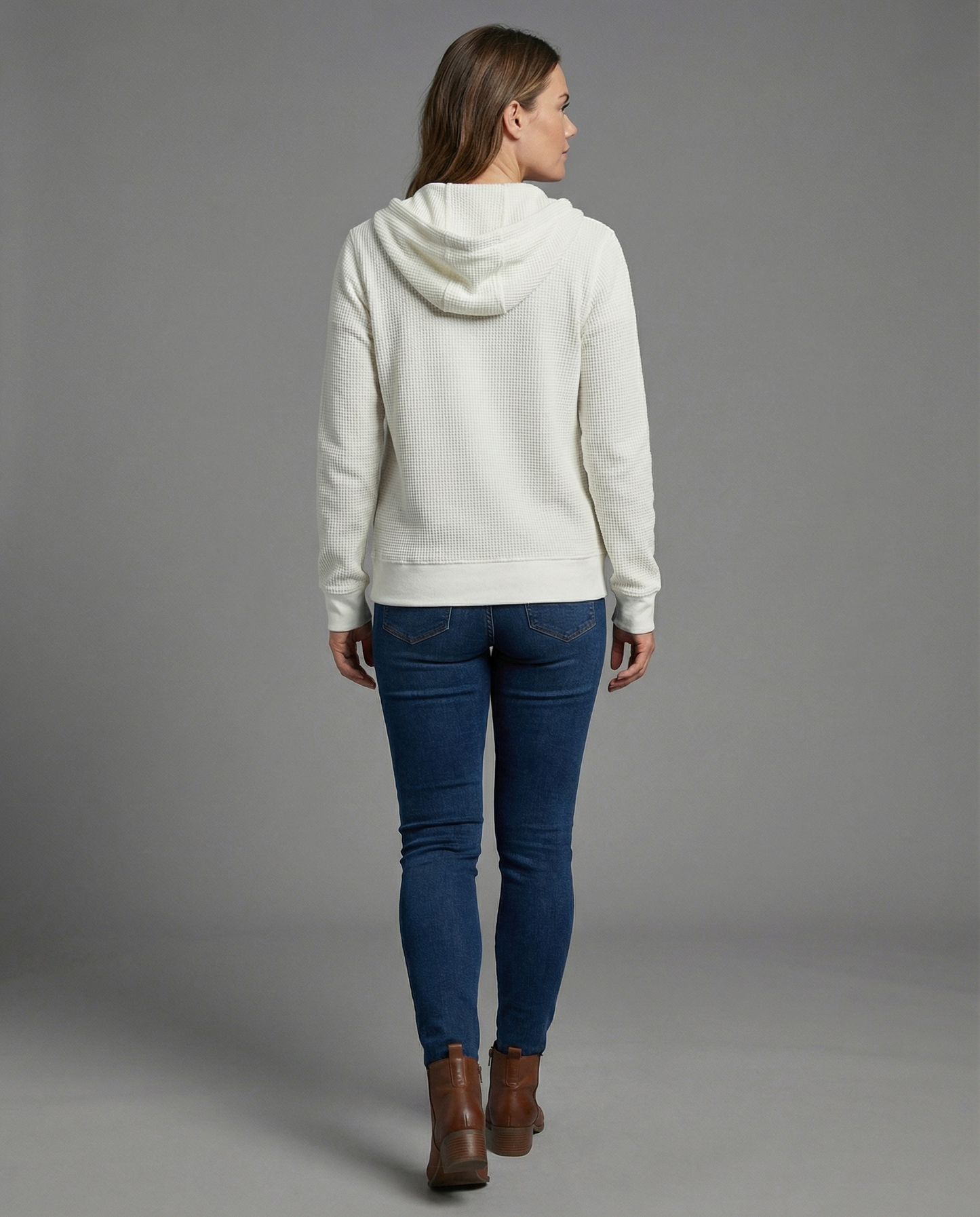 Checked ladies leisure jacket