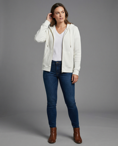 Checked ladies leisure jacket